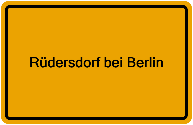 Handelsregisterauszug Rüdersdorf bei Berlin
